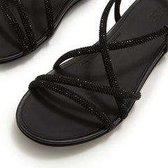 FitFlop - Gracie Crystal Strappy Back-Strap Sandals