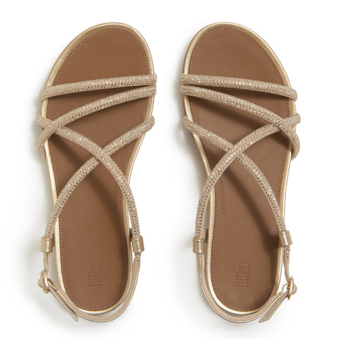 FitFlop - GRACIE Crystal Strappy Back-Strap Sandals
