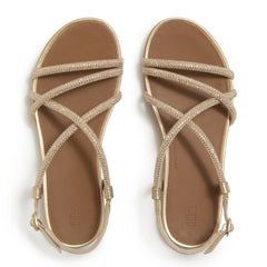 FitFlop - Gracie Crystal Strappy Back-Strap Sandals