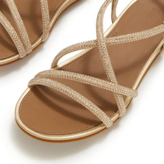 FitFlop - Gracie Crystal Strappy Back-Strap Sandals