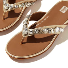 FitFlop - Gracie Jewel-Deluxe Toe-Post Sandals