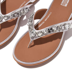 FitFlop - Gracie Jewel-Deluxe Toe-Post Sandals