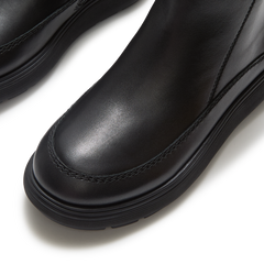 FitFlop - iQ-Comff Relaxed Warm Bootie Leather Boots