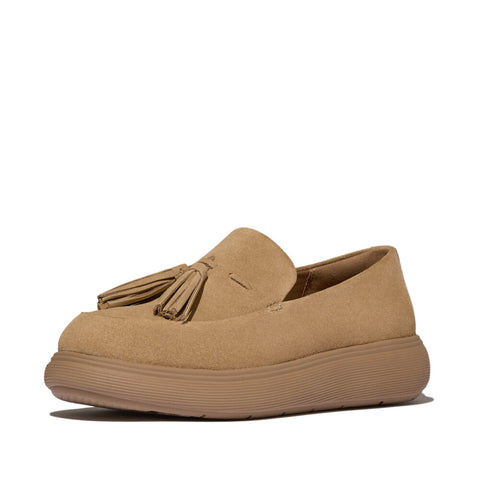FitFlop - Womens iQ-COMFF Tassel Suede Loafers