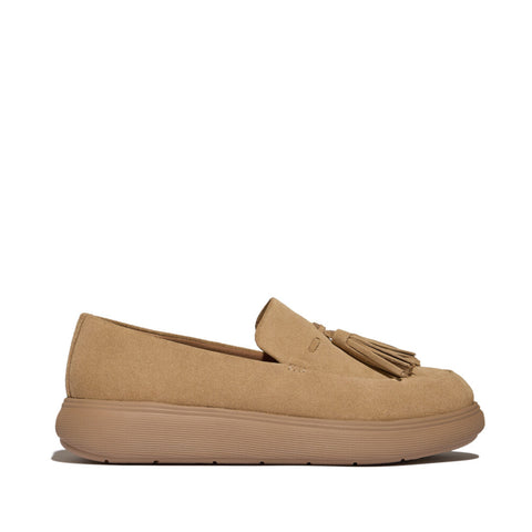 FitFlop - Womens iQ-COMFF Tassel Suede Loafers