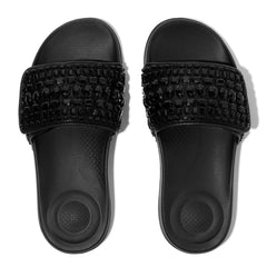 FitFlop - iQushion Adjustable Multi-Crystal Slides