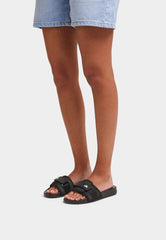 FitFlop - IQushion Adjustable Water-Resistant Knit Pool Slides