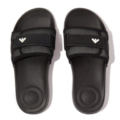 FitFlop - IQushion Adjustable Water-Resistant Knit Pool Slides