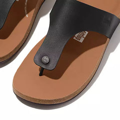 FitFlop - IQushion  Mens Leather Toe-Post Sandals