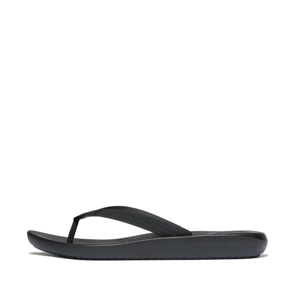 FitFlop - IQUSHION Mens Textured-Strap Flip-Flops