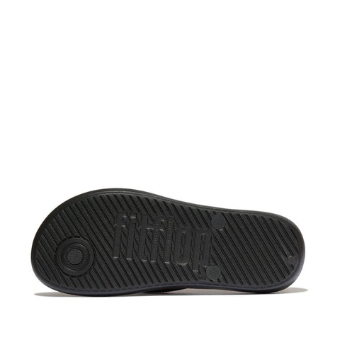FitFlop - IQUSHION Mens Textured-Strap Flip-Flops