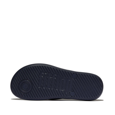 FitFlop - IQUSHION Mens Textured-Strap Flip-Flops
