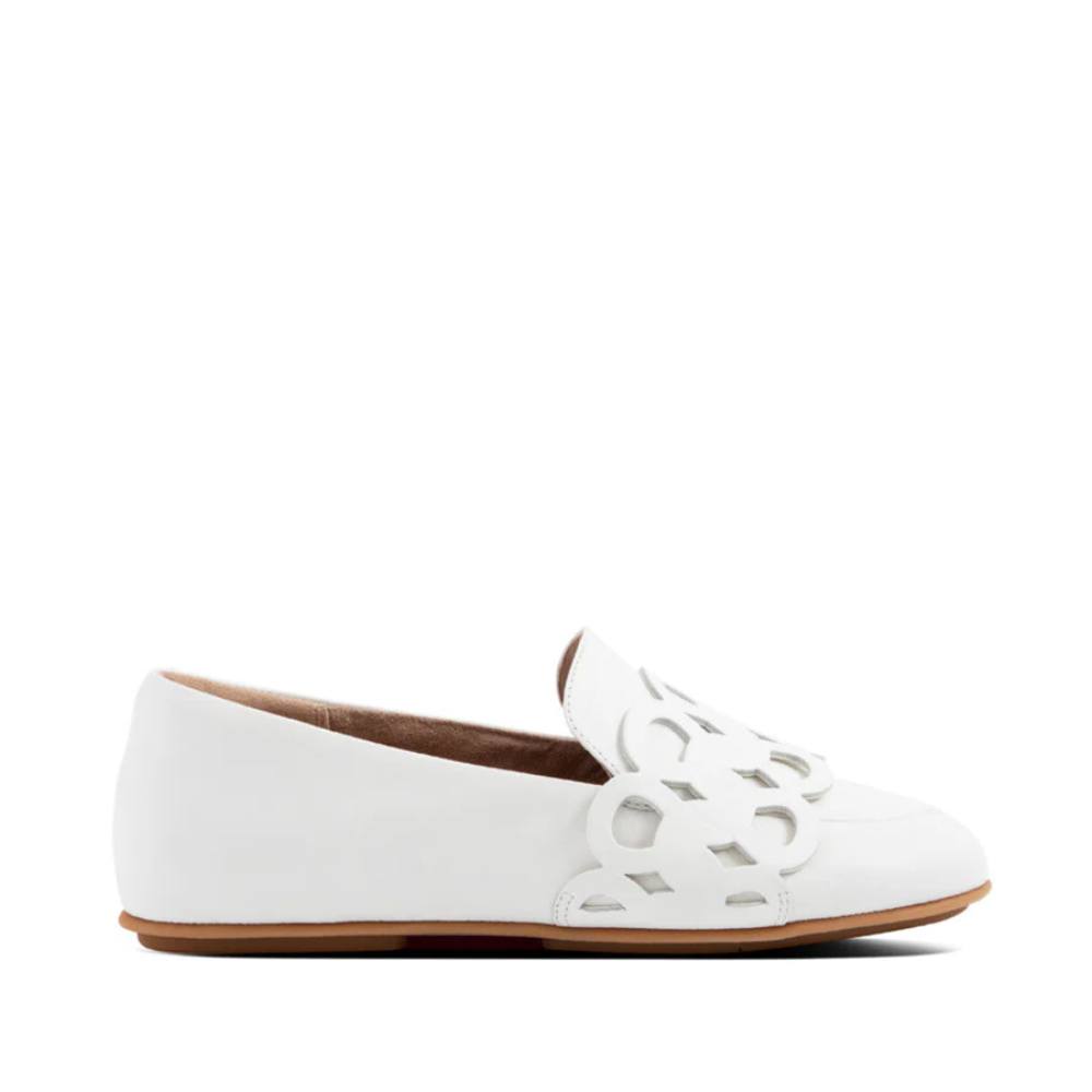 FitFlop - LENA Leather Loafer Entwined Loops