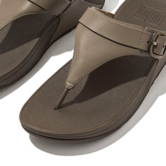FitFlop - Lulu Adjustable Leather Toe-Posts