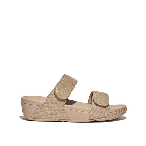FitFlop - Lulu Adjustable Shimmerlux Slide