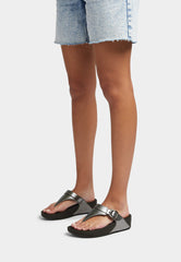 FitFlop - Lulu Adjustable Leather Toe-Posts