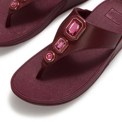 FitFlop - Lulu Bold Crystals Toe-Post Sandals
