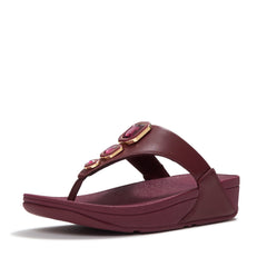 FitFlop - Lulu Bold Crystals Toe-Post Sandals