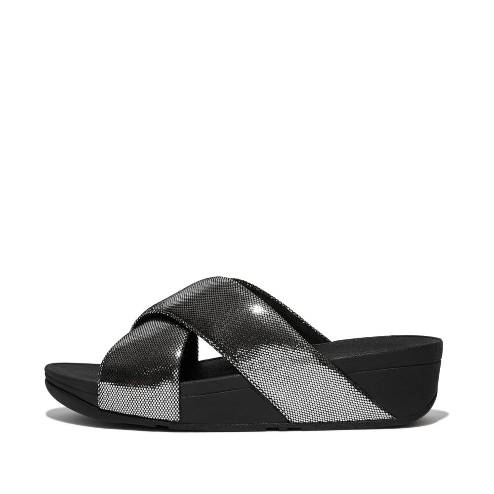 FitFlop - Lulu Lustra Cross Slide