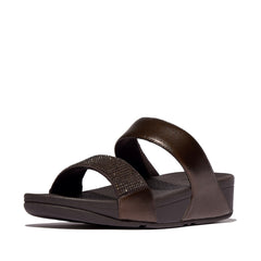 FitFlop - Lulu Crystal Slide Sandals