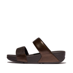 FitFlop - Lulu Crystal Slide Sandals
