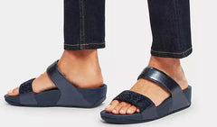 FitFlop - Lulu Crystal Slide Sandals