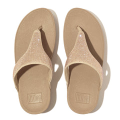 FitFlop - Lulu Crystal Toe-Post Sandals