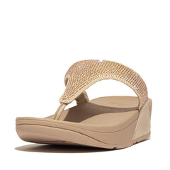 FitFlop - Lulu Crystal Toe-Post Sandals