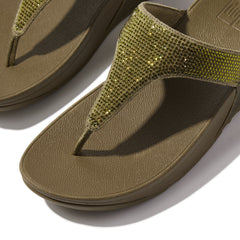 FitFlop - Lulu Crystal Toe-Post Sandals