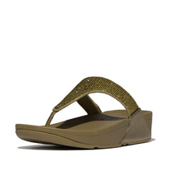 FitFlop - Lulu Crystal Toe-Post Sandals