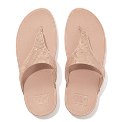 FitFlop - Lulu Crystal Toe-Post Sandals