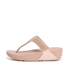 FitFlop - Lulu Crystal Toe-Post Sandals