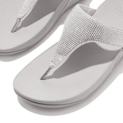 FitFlop - Lulu Crystal Toe-Post Sandals