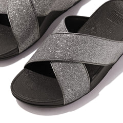 FitFlop - Lulu Glitterdust Cross Slides