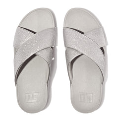 FitFlop - Lulu Glitterdust Cross Slides