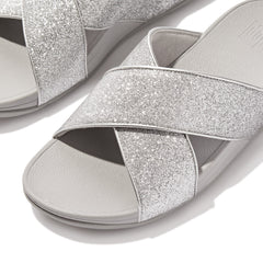 FitFlop - Lulu Glitterdust Cross Slides