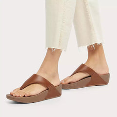 FitFlop - Lulu Leather Toe-Post Sandals