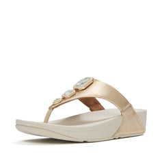 FitFlop - Lulu Bold Crystals Toe-Post Sandals
