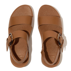 FitFlop - Lulu Resin-Buckle Leather Back-starp Sandals