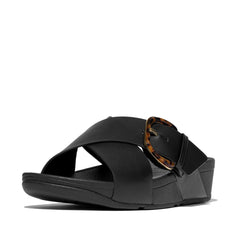 FitFlop - Platfforms Wedge Buckle-Back Sandals