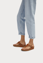 FitFlop - Lulu Adjustable Leather Toe-Posts