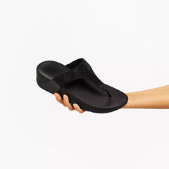 FitFlop - Lulu Crystal Toe-Post Sandals