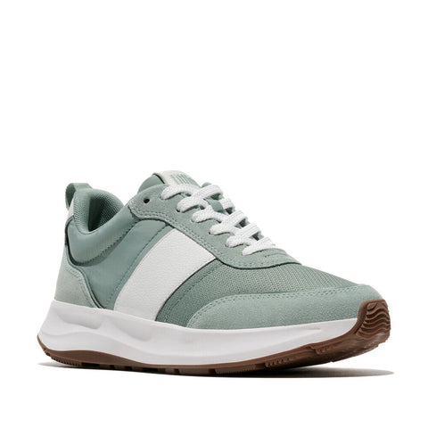 F-MODE Flow Fabric/Suede Sneakers