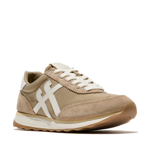 FitFlop - RETRO-Q FF Fabric/Suede Trainers