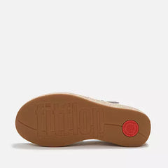 FitFlop - Platfforms Leather Espadrille Wedge Sandals