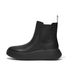 FitFlop - F-Mode Leather Flatform Chelsea Boots