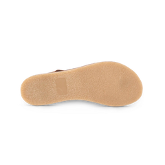 Veldskoen Ladies Plakkie - Thin Strap (Brown Leather)