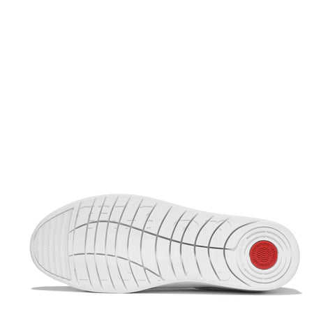 FitFlop Rally Crystal-Trim Leather Trainers