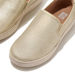FitFlop - Rally Glitz Canvas Skate Trainers