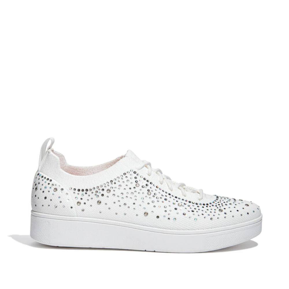 FitFlop - RALLY OMBRE Crystal Knit Trainers